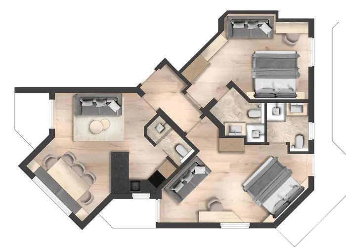 Alta Montagna Oda ve Kahvaltı Mathon